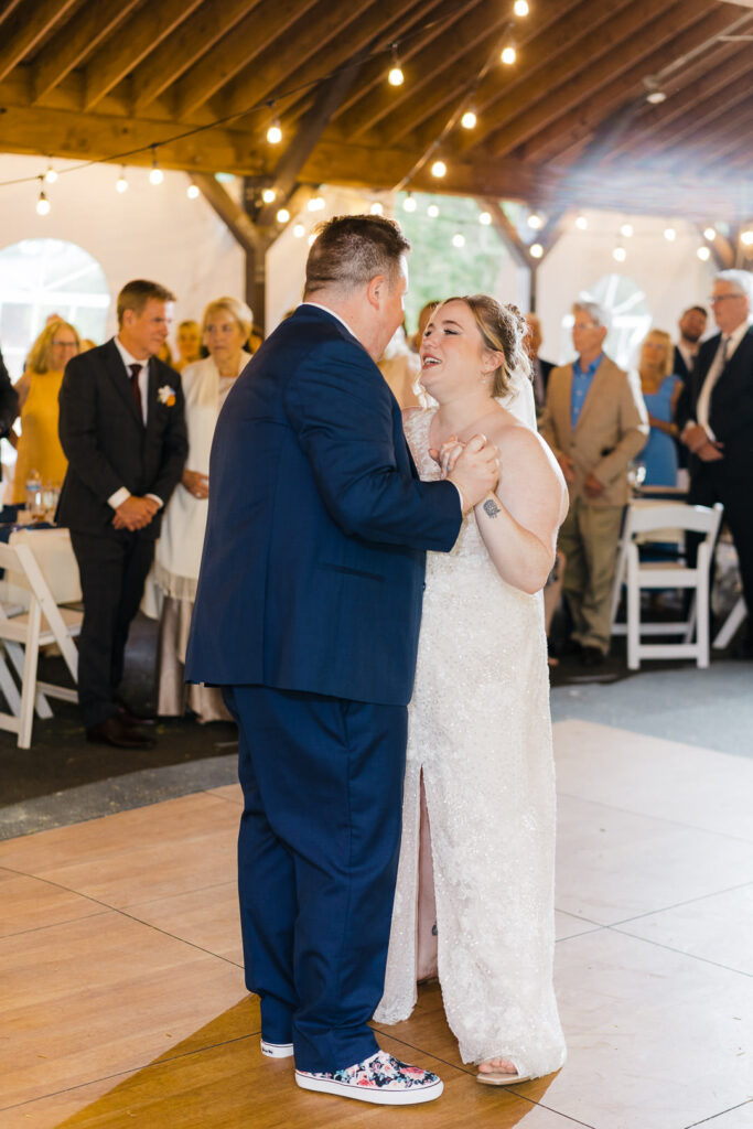First dance as married couple Succop Nature Park
