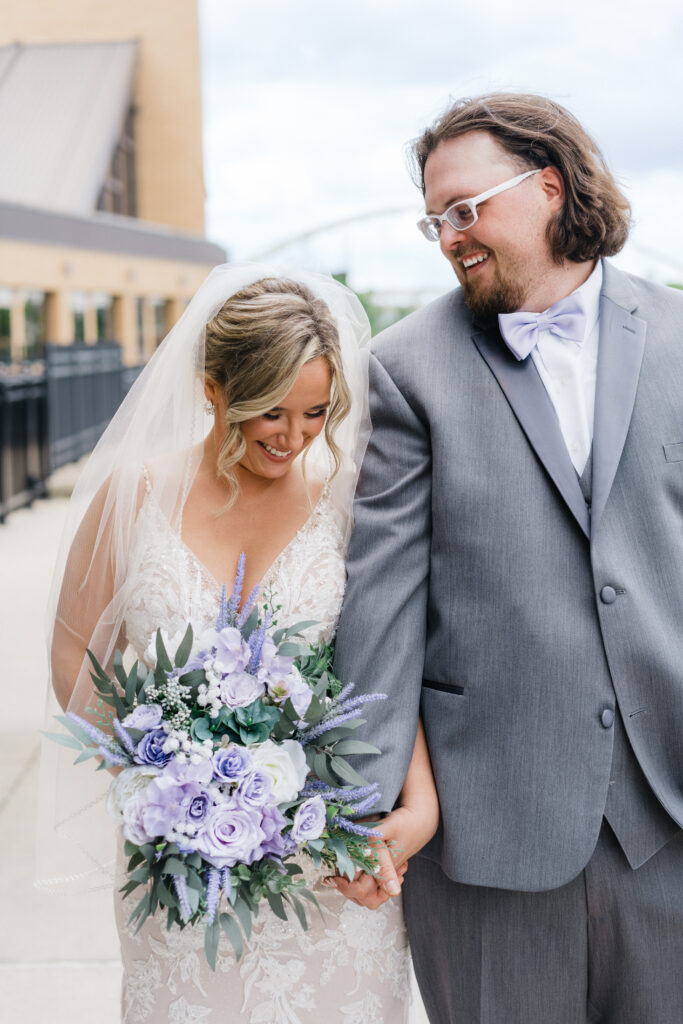 Sheraton Station Square wedding romantic couple photography